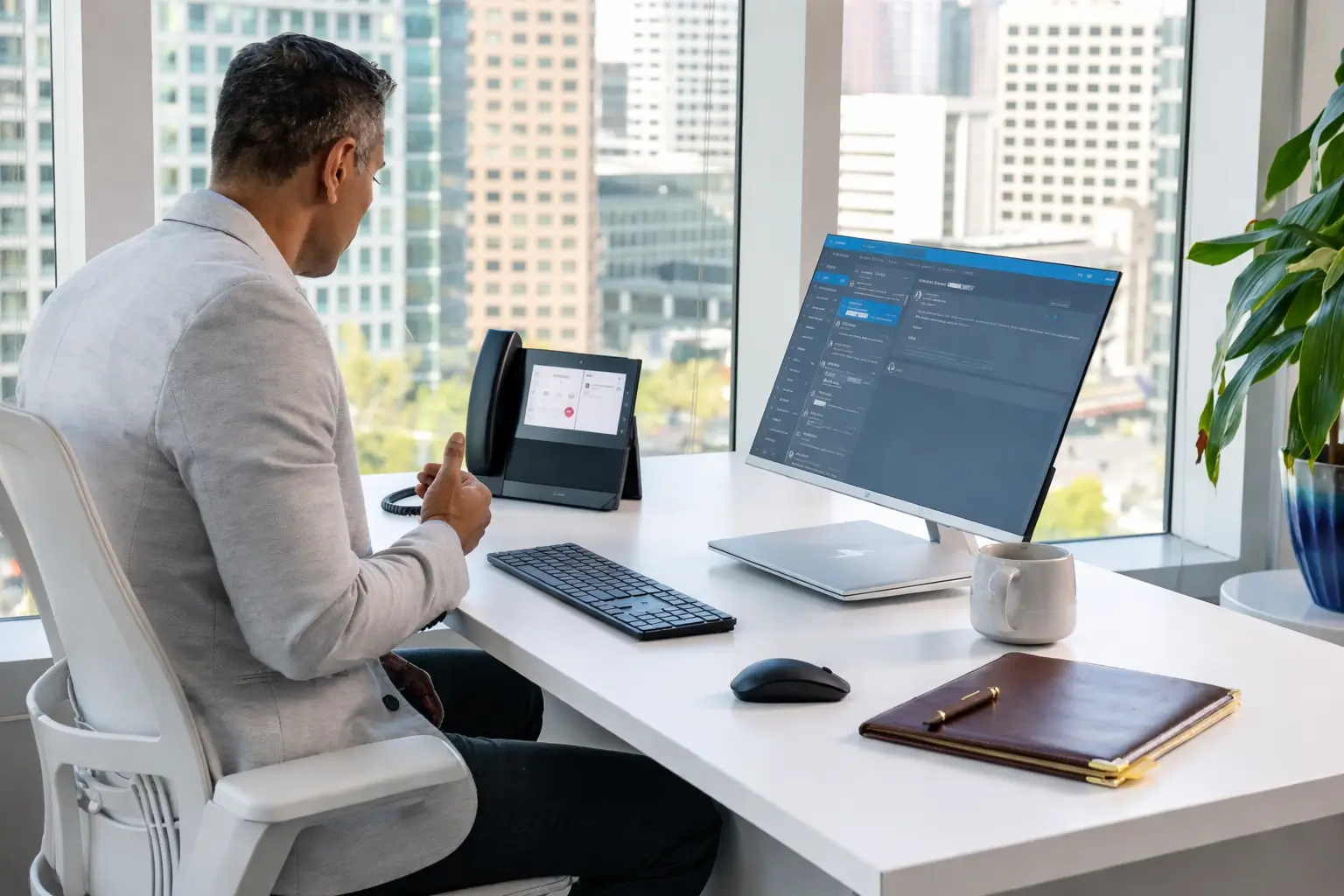 business phone systems with VoIP communication solutions for businesses